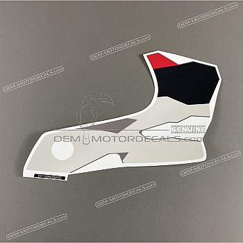 Side cowling decal, right side