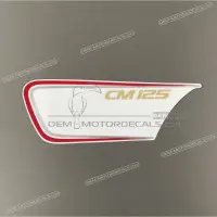 HONDA Aufkleber linke Verkleidung, linke Seite X87137KC2680ZA