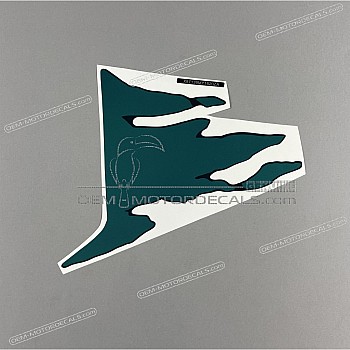 Tankaufkleber, Linke Seite