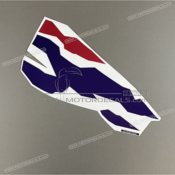 Ensemble d'autocollants de réservoir, côté droit