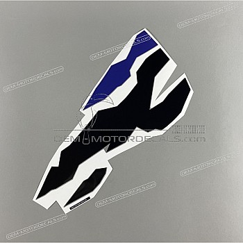 Tankaufkleber, Satz, Linke Seite