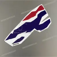 REPRODUCTION Tank decals set, left side X87141MAY890ZB