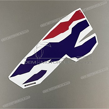 Ensemble d'autocollants de réservoir, côté gauche