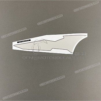 Tank decal, right side