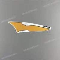 REPRODUCTION Pegatina tanque, lado izquierdo X87143MAY890ZC
