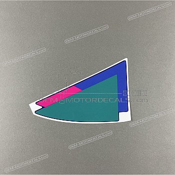 Autocollant de carénage supérieur avant, côté droit