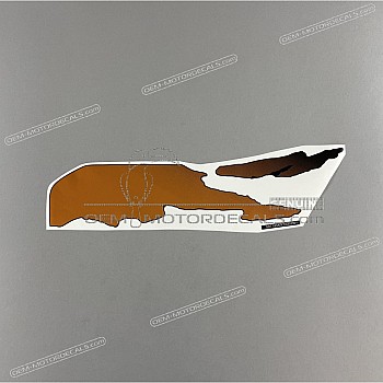 Heckverkleidung Aufkleber, Satz, Linke Seite
