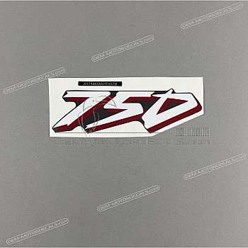 Heckverkleidung Aufkleber