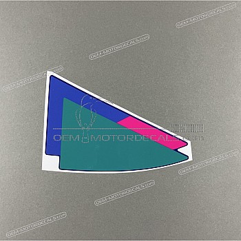 Autocollant de carénage supérieur avant, côté gauche