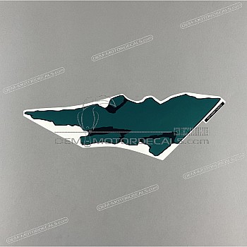 Heckverkleidung Aufkleber, Rechte Seite