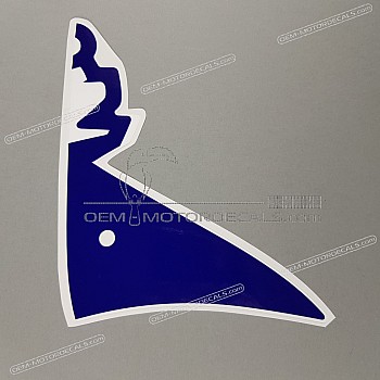 Autocollant de carénage supérieur avant, côté droit