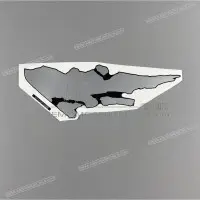 REPRODUCTION Tail cowl decal, left side X87147MY1000ZB