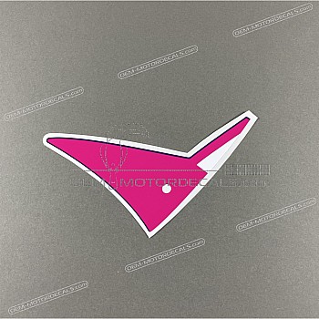 Autocollant de carénage supérieur avant, côté gauche