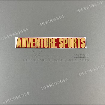 Autocollant carénage arrière queue