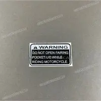 HONDA Pegatina de aviso interior del compartimento del maletero, lado derecho X87524MR5300