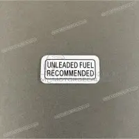 HONDA Caution label, Unleaded fuel X87586MY5720