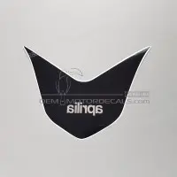 REPRODUCTION Windscreen,shield decal X896825-10