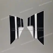 Pegatinas para carenado frontal, juego Pegatinas para carenado frontal, juego