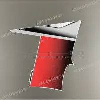 APRILIA Belly pan decal, left side XAP8167943-8
