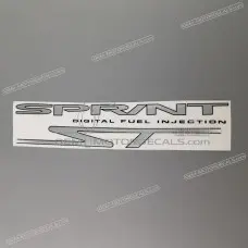 Pegatina para panel lateral, lado izquierdo Pegatina para panel lateral, lado izquierdo