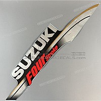 SUZUKI Naklejka na tylną owiewkę / zadupek, prawa strona 61443-93J03