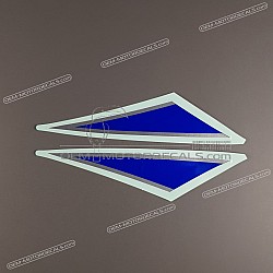 Zestaw naklejek na zbiornik