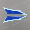 Brandstoftank GSX-R 1 Million Commemorative Edition stickerset