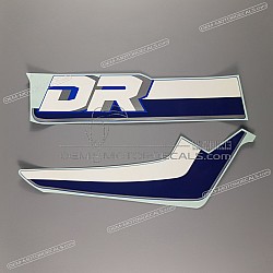 De pegatinas de tanque, juego, lado izquierdo