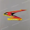 Tanksticker Suzuki, linkerkant