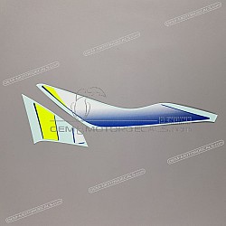 De pegatinas de tanque, juego, lado derecho