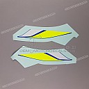 Fuel tank cover GSX-R tape set