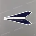 Brandstoftank sticker set