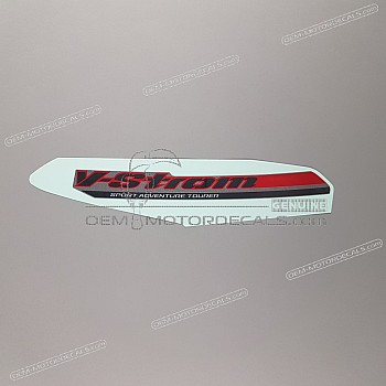 Side cowling decal, right side
