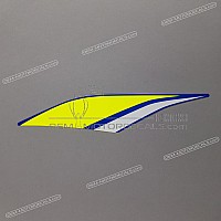 SUZUKI Tank decal , left side 68125-23K20-YSF