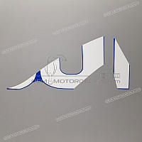 SUZUKI Rahmenabdeckungsaufkleber, rechte Seite 68130-23K01-BHB