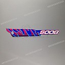 Tail cowl decals set- right side