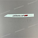 Side cowling decal, right side