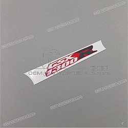 Heckverkleidung Aufkleber