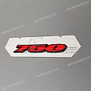 Frame cover 750 emblem