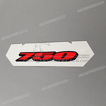 Tail cowl decal