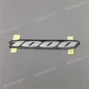 Autocollant carénage arrière queue