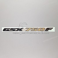 SUZUKI Zijpaneel sticker, rechterkant 68131-20C40-K74