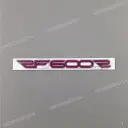 Rahmenabdeckung RF600R Emblem