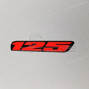 Tail cowl decal, right side