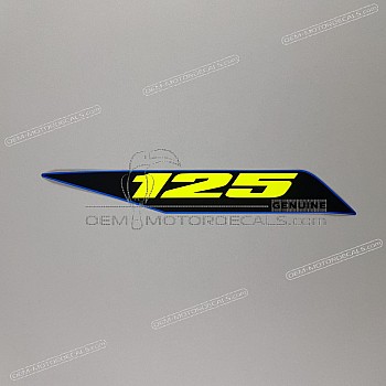 Tail cowl decal, right side