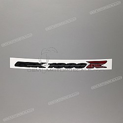 Autocollant carénage arrière queue