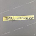 Frame cover Bandit embleem, linkerkant