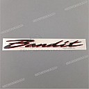 Emblème de coque arrière de selle Bandit