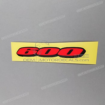 Tail cowl decal