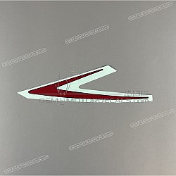 Frame cowling decal, right side